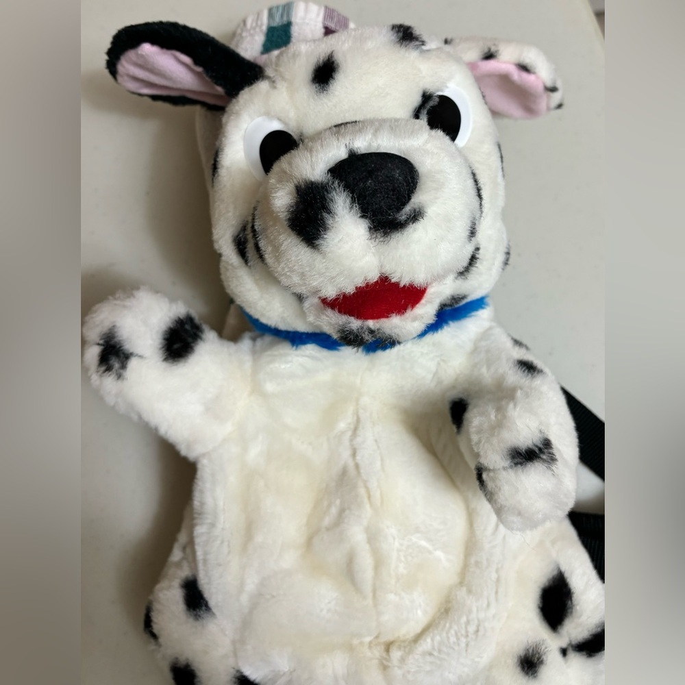 Vintage Disney Dalmatian Plush Backpack